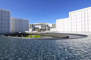 墨西哥這個精品酒店,像是浮在海面上的白色群島