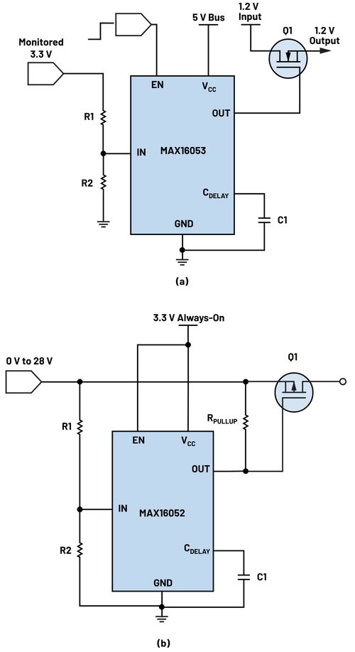 防止掉電狀況下系統出錯的N/P溝道MOSFET設計策略
